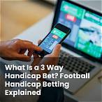 handicap football bet explained